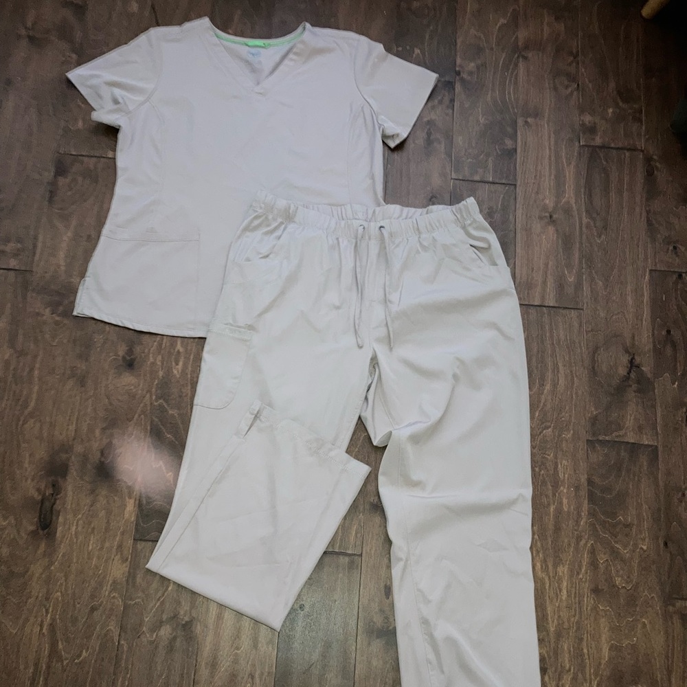 Healing Hands scrubs, Khaki